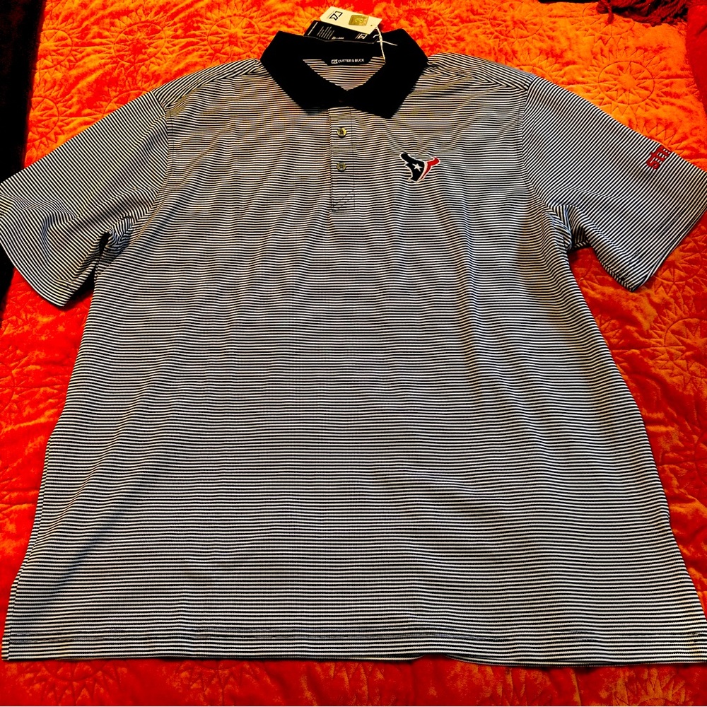 NFL Huston Texans Polo NWT